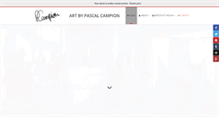 Desktop Screenshot of pascalcampion.com