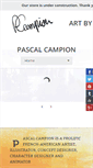 Mobile Screenshot of pascalcampion.com